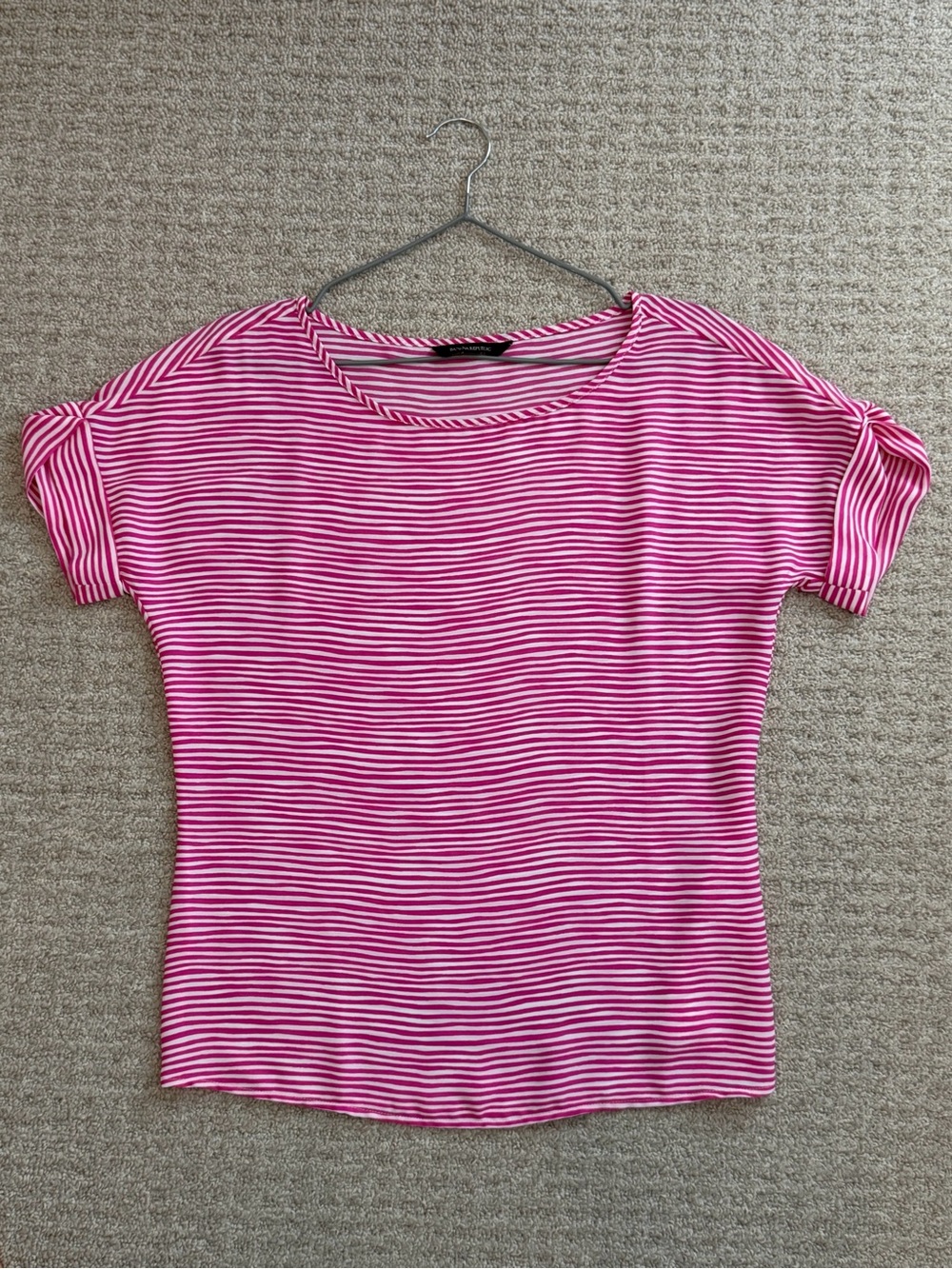 Banana Republic Pink Dolman Sleeve Blouse - size XS